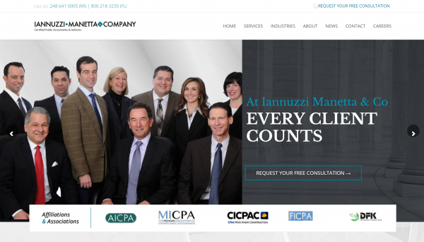 Website Content for Accounting Firm