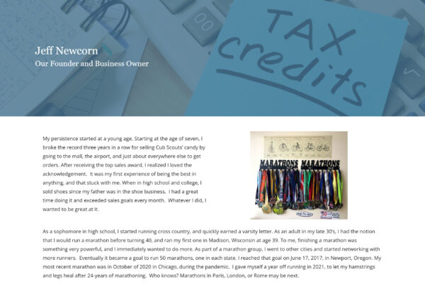 R. Jeffrey & Associates Tax Credits